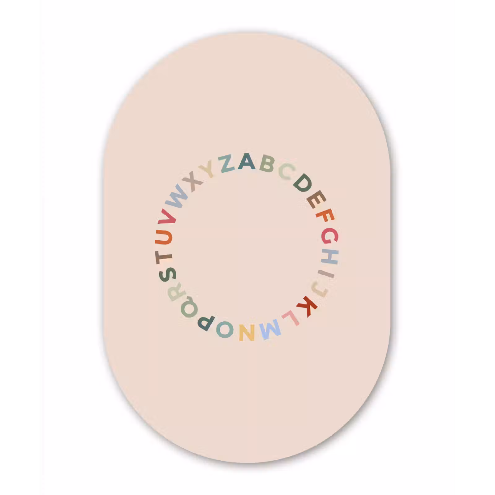 Oval - Glass - Alphabet - Circle - Educational - Playful - Colorful — 1
