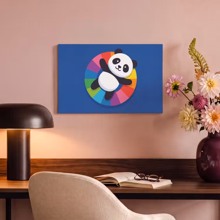 Canvas Print - Animals - Cartoon - Colorful - Modern - Playful — 3
