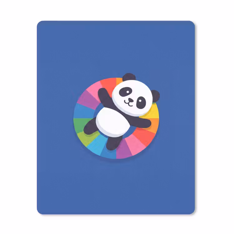 Mouse Pad - Animals - Cartoon - Colorful - Modern - Playful — 1