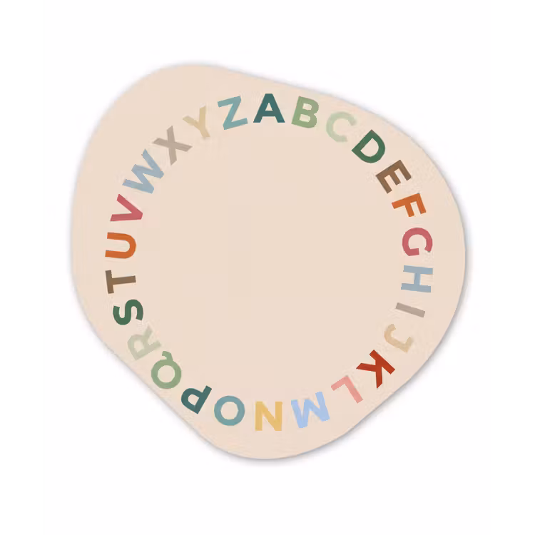 Organic - Glass - Alphabet - Circle - Educational - Playful - Colorful — 1