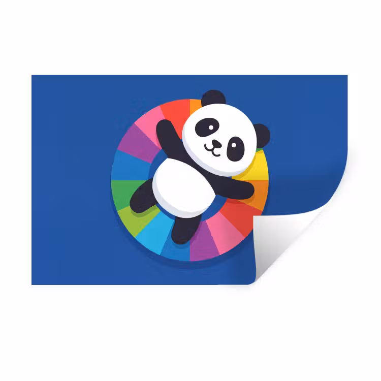 Wall Sticker - Animals - Cartoon - Colorful - Modern - Playful — 1