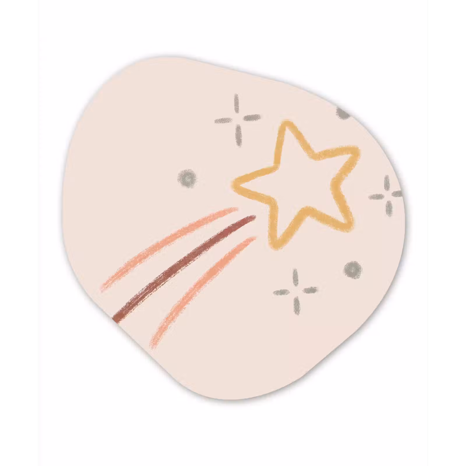 Organic - Forex - Star - Falling - Illustration - Pastel — 1