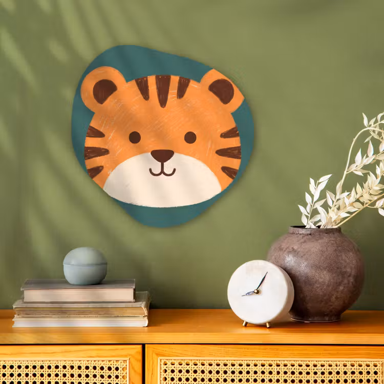 Organic - Forex - Animals - Head - Orange - Illustration - Modern — 2