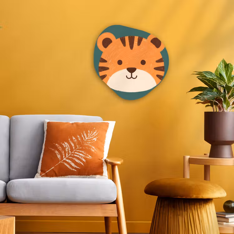 Organic - Forex - Animals - Head - Orange - Illustration - Modern — 3