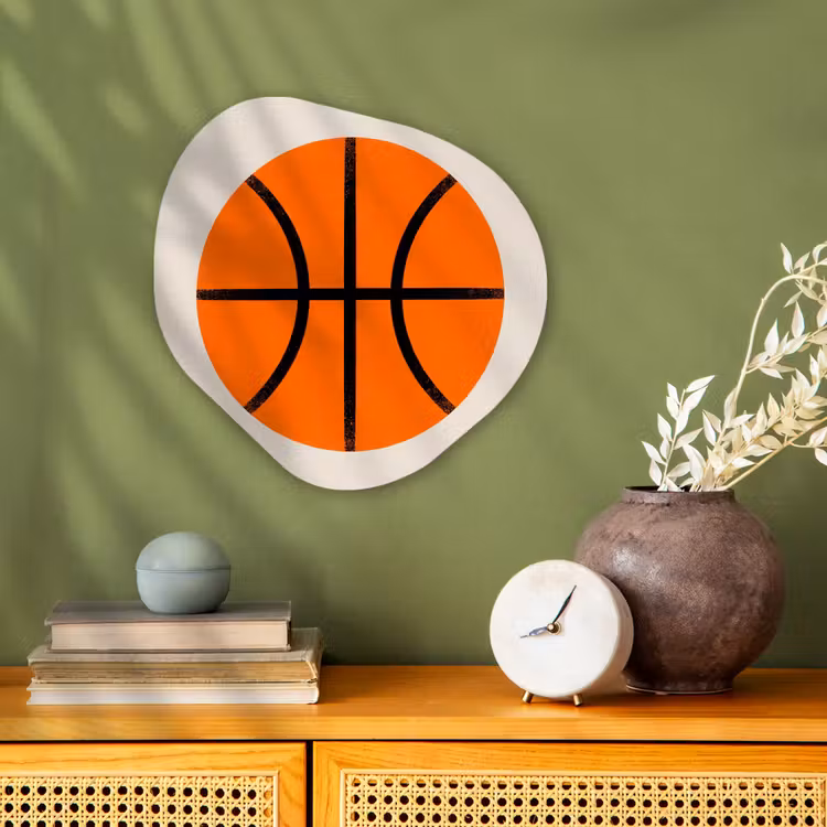 Organic - Forex - Basketball - Ball - Sports - Illustration - Orange — 2