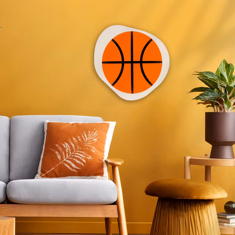 Organic - Forex - Basketball - Ball - Sports - Illustration - Orange — 3