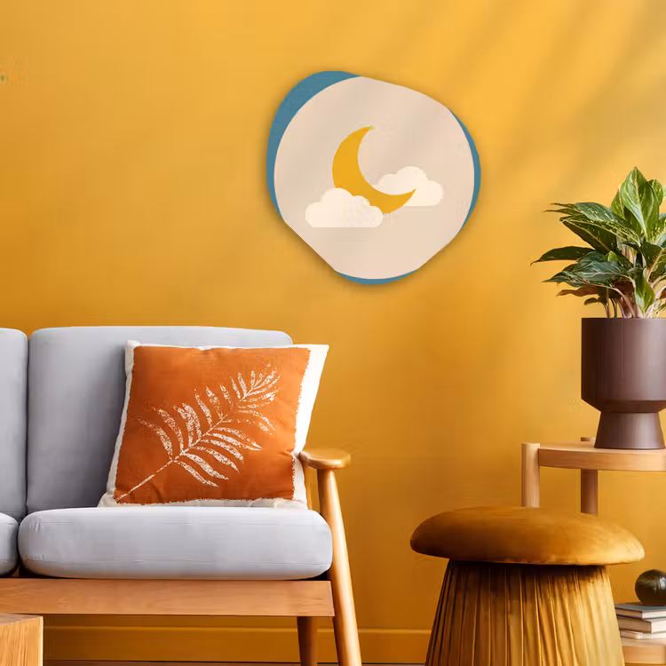 Organic - Forex - Moon - Clouds - Nature - Abstract - Yellow — 3