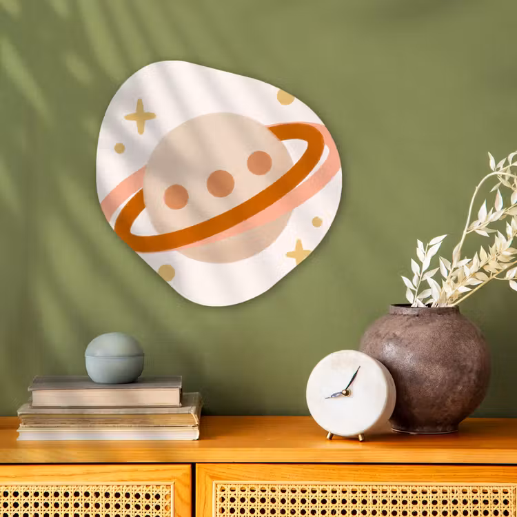 Organic - Forex - Planet - Rings - Space - Illustration - Beige — 2
