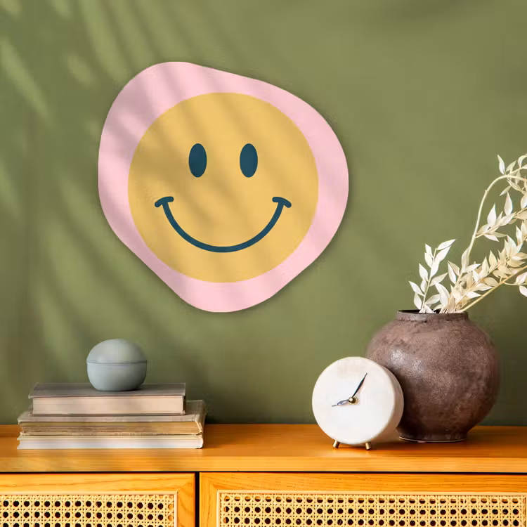 Organic - Forex - Smiley - Yellow - Pink - Symbol - Minimalist — 2
