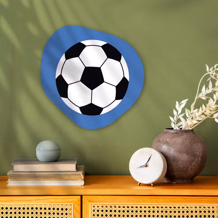 Organic - Forex - Soccer - Black and White - Sports - Illustration - Blue — 2