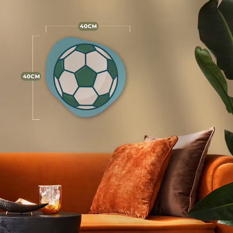 Organic - Forex - Soccer - Geometric - Sports - Illustration - Blue-green — 4