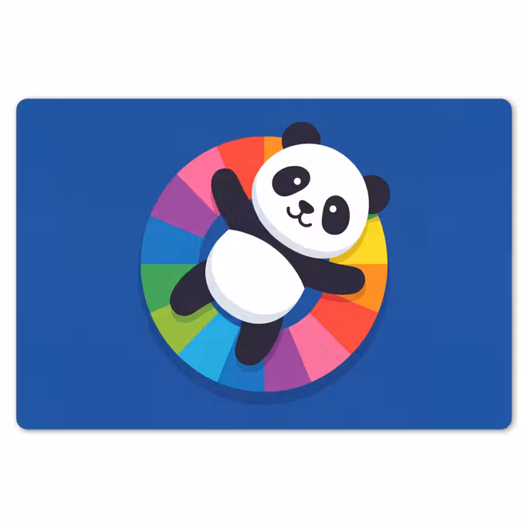 Placemat - 6 pieces - Animals - Cartoon - Colorful - Modern - Playful — 6