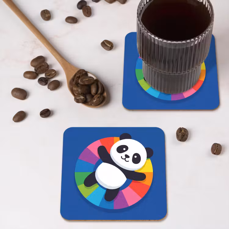 Coaster - Animals - Cartoon - Colorful - Modern - Playful — 4