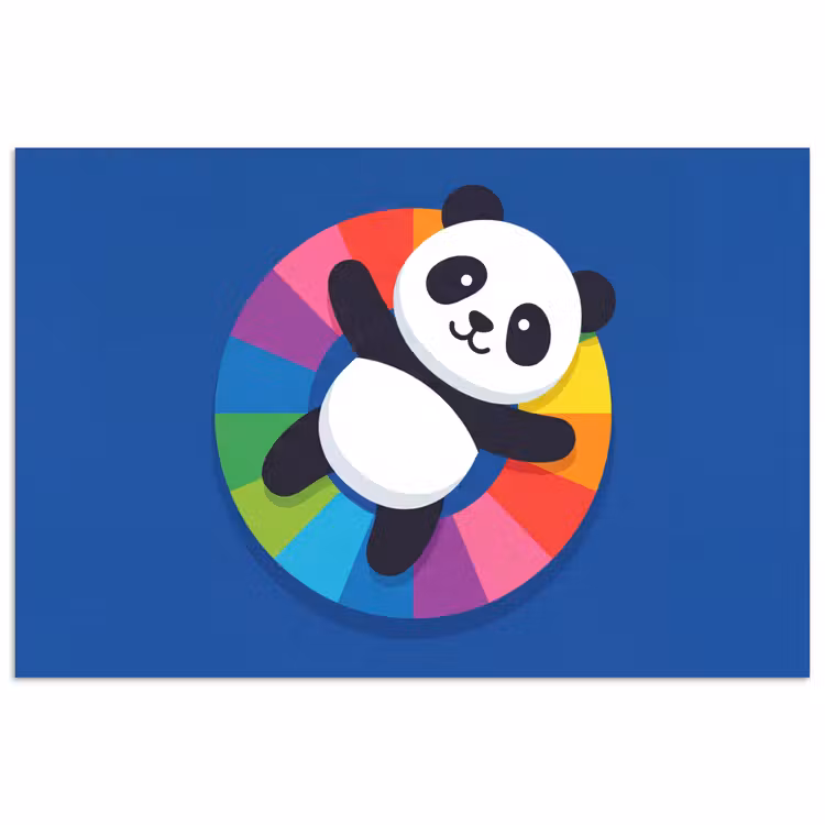 Poster - Animals - Cartoon - Colorful - Modern - Playful — 1