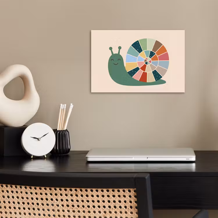 Poster - Animals - Snail - Colorful - Illustration — 2
