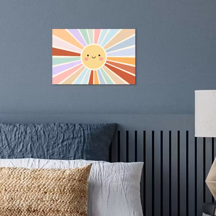 Poster - Sun - Rays - Cheerful - Colorful - Abstract — 3