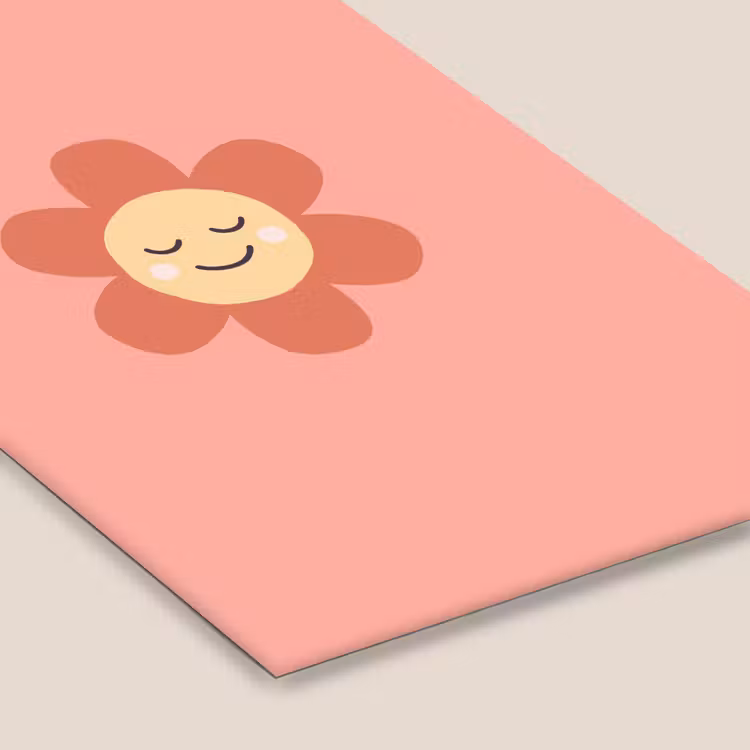 Framed Prints - Flowers - Cartoon - Child - Pink — 6