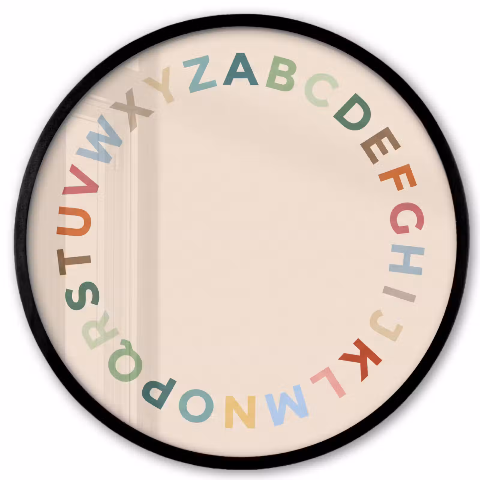 Photo Frame Round - Alphabet - Circle - Educational - Playful - Colorful — 1