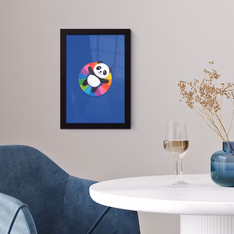 Framed Prints - Animals - Cartoon - Colorful - Modern - Playful — 4