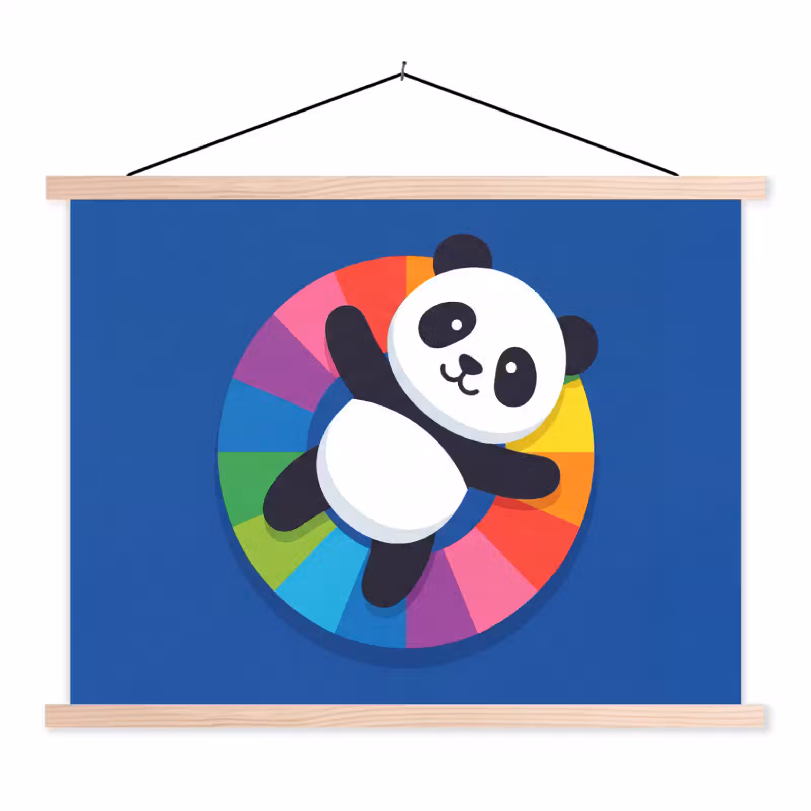 Hanging Poster - Animals - Cartoon - Colorful - Modern - Playful — 1