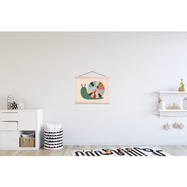 Hanging Poster - Animals - Snail - Colorful - Illustration — 3