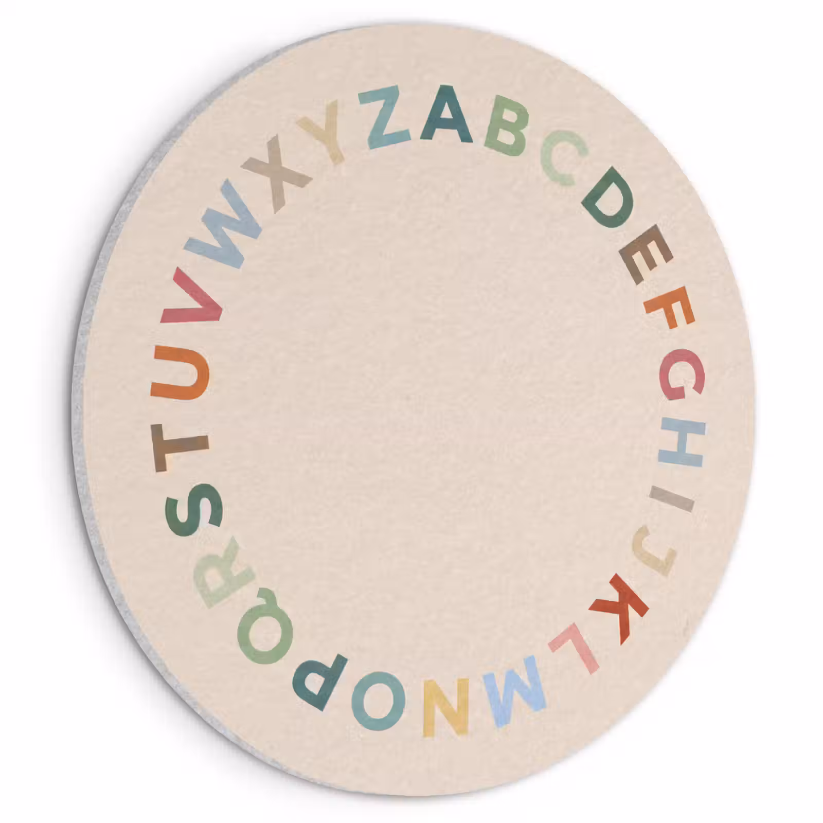 Acoustic painting round - Alphabet - Circle - Educational - Playful - Colorful — 1