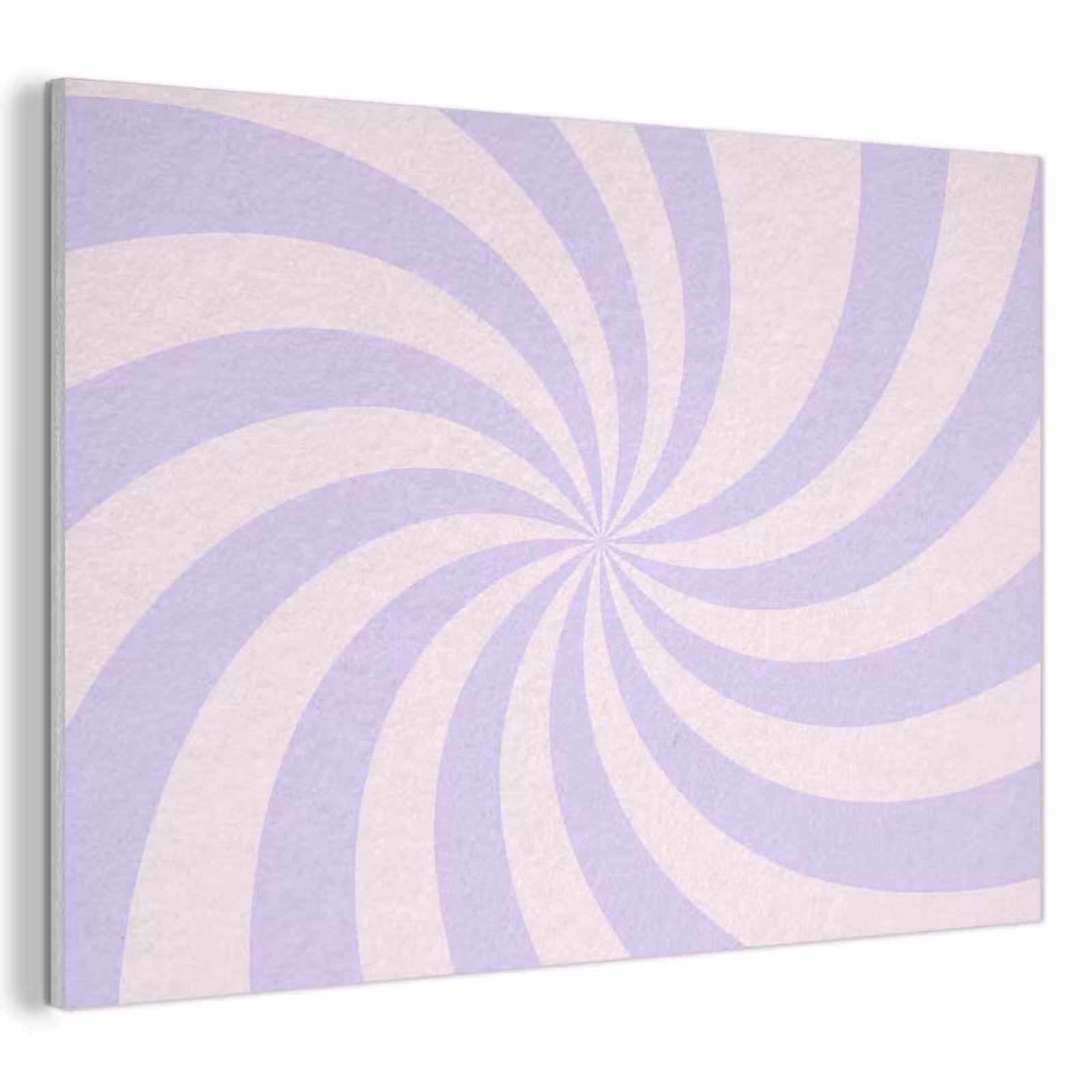 Acoustic Panel - Pattern - Spiral - Abstract - Modern - Purple-Pink — 1