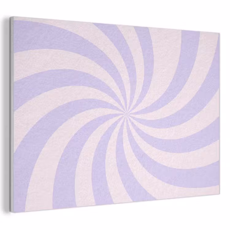 Acoustic Panel - Pattern - Spiral - Abstract - Modern - Purple-Pink — 1