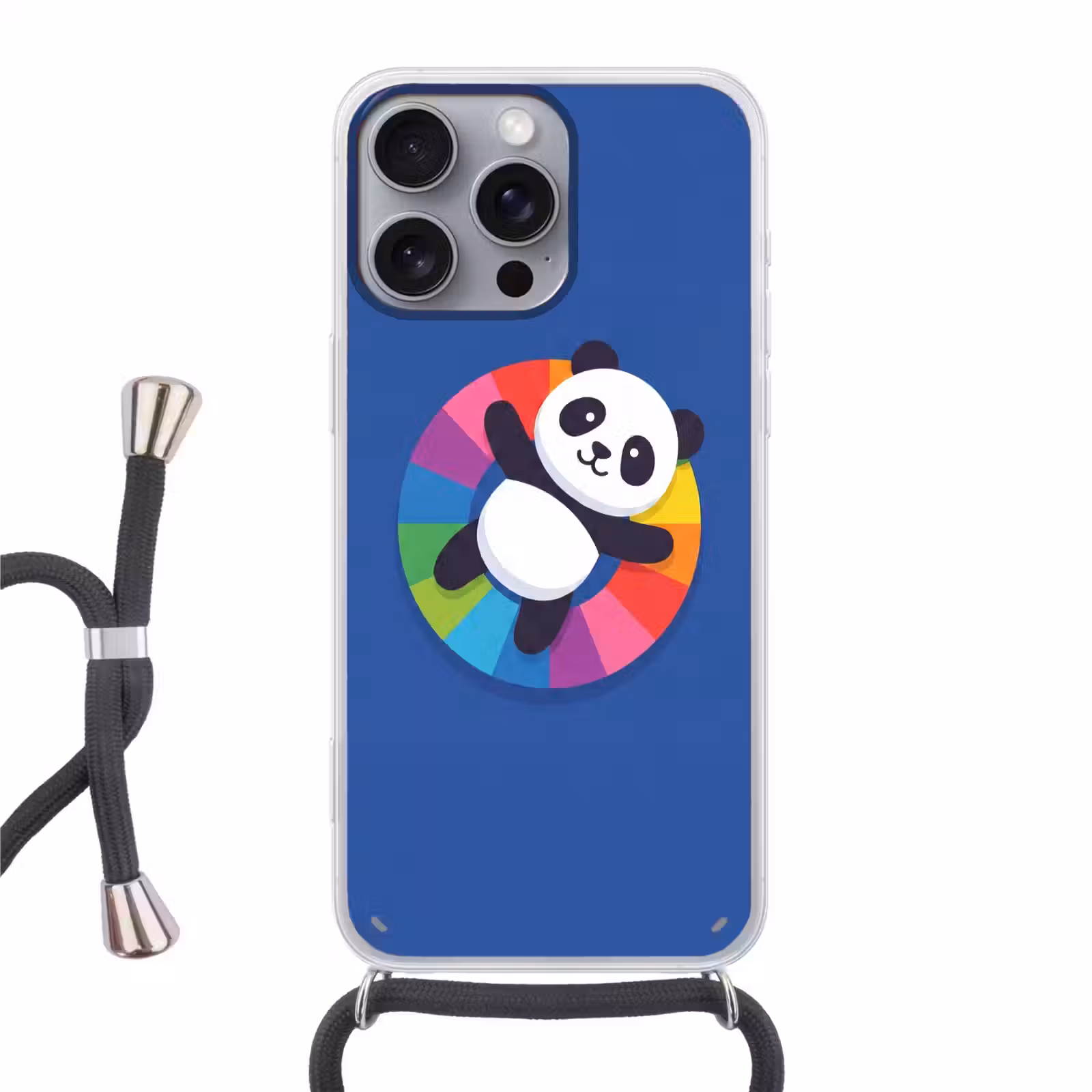 Phone case crossbody - Animals - Cartoon - Colorful - Modern - Playful — 1