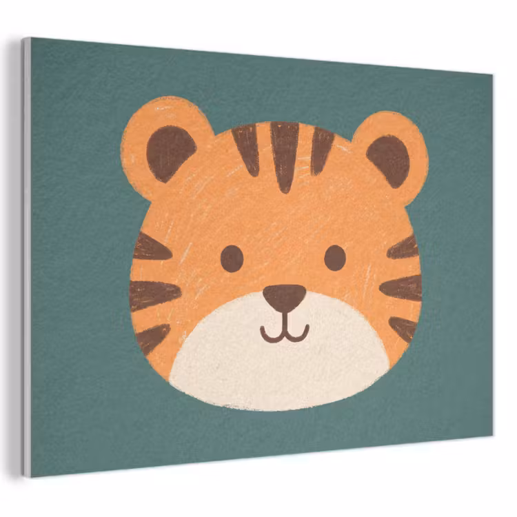 Acoustic Panel - Animals - Head - Orange - Illustration - Modern — 1