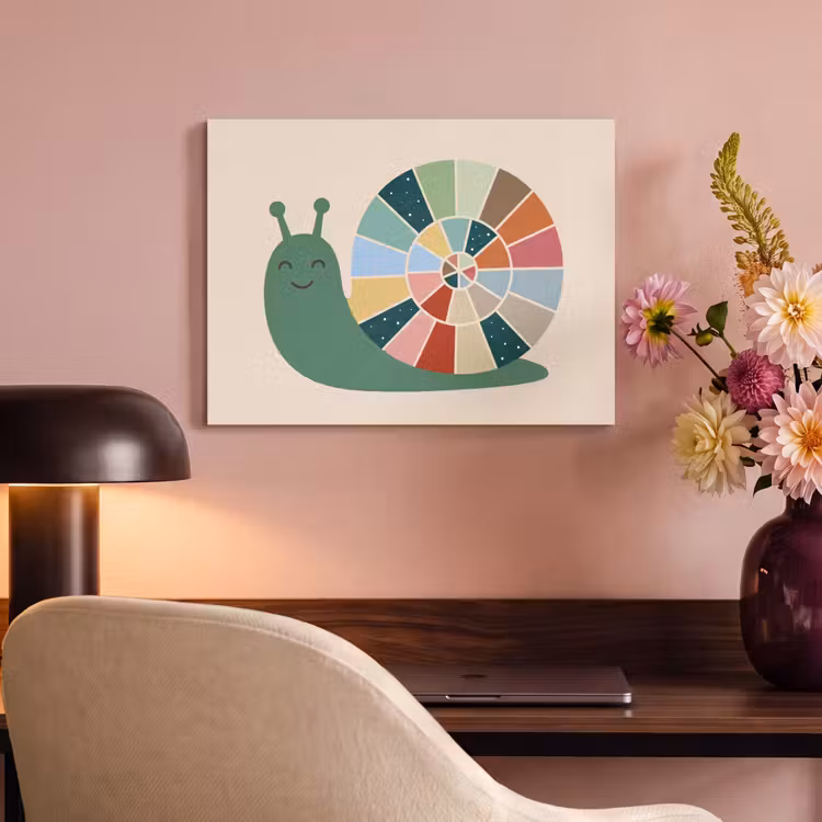 Acoustic Panel - Animals - Snail - Colorful - Illustration — 4