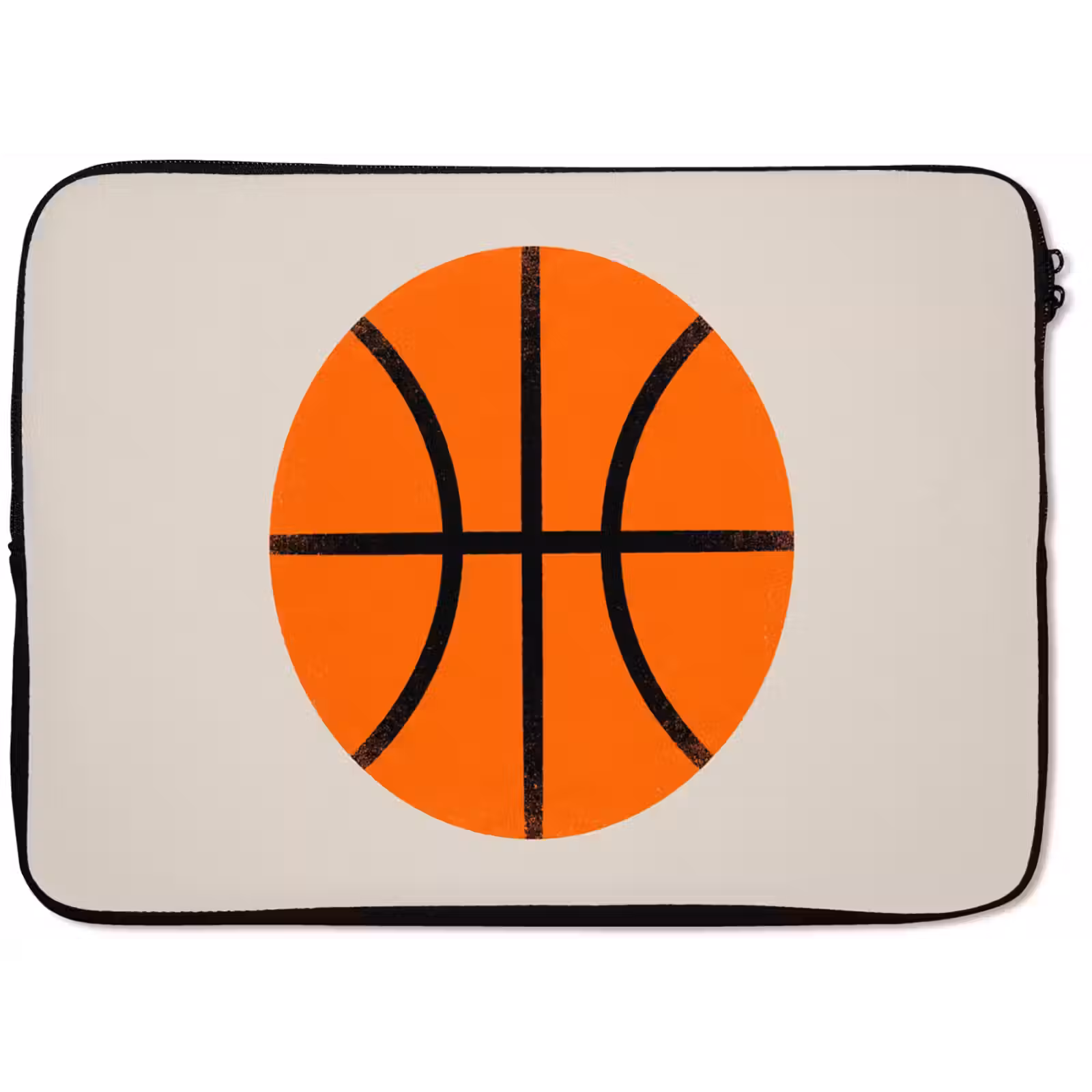 Laptop Sleeve - Basketball - Ball - Sports - Illustration - Orange — 1