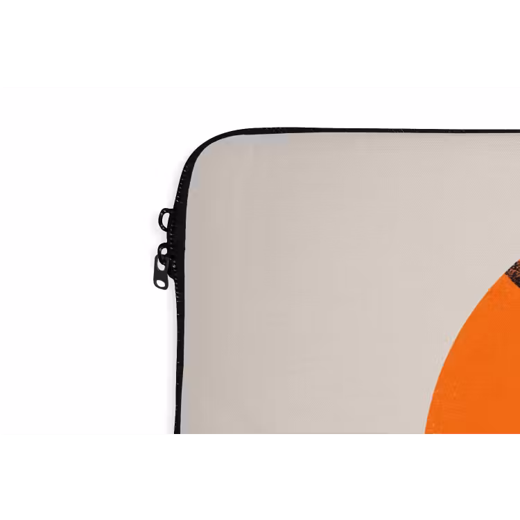 Laptop Sleeve - Basketball - Ball - Sports - Illustration - Orange — 5