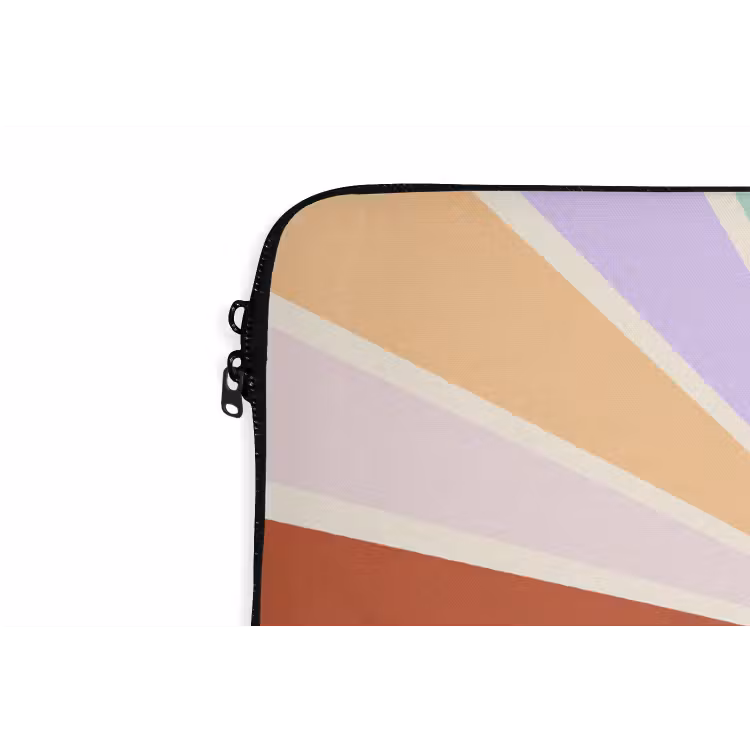 Laptop Sleeve - Sun - Rays - Cheerful - Colorful - Abstract — 5