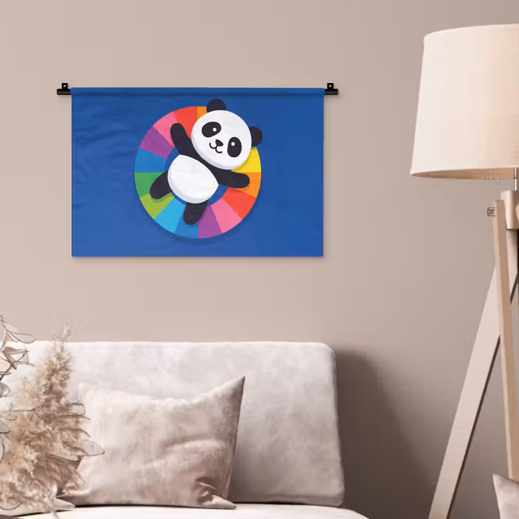 Wall Hanging - Animals - Cartoon - Colorful - Modern - Playful — 2