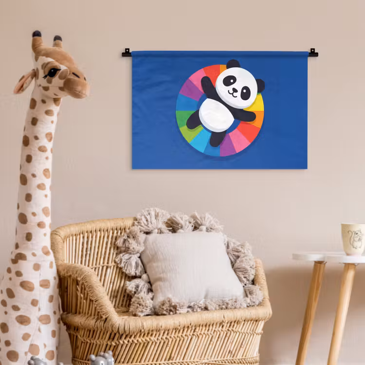 Wall Hanging - Animals - Cartoon - Colorful - Modern - Playful — 5
