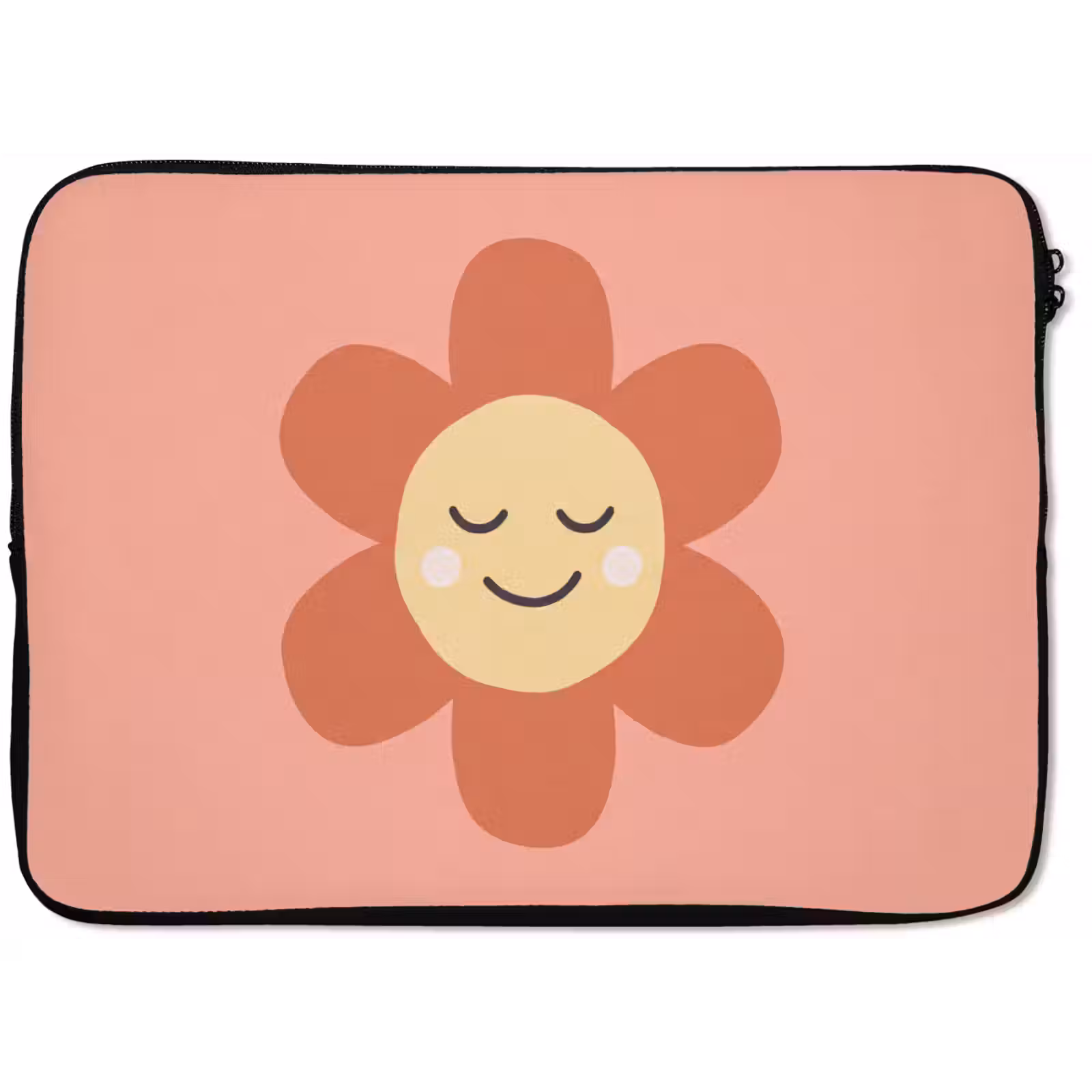 Laptop Sleeve - Flowers - Cartoon - Child - Pink — 1