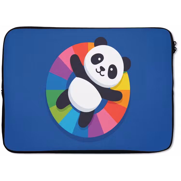 Laptop Sleeve - Animals - Cartoon - Colorful - Modern - Playful — 1