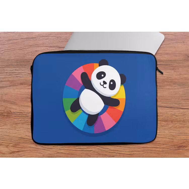 Laptop Sleeve - Animals - Cartoon - Colorful - Modern - Playful — 2