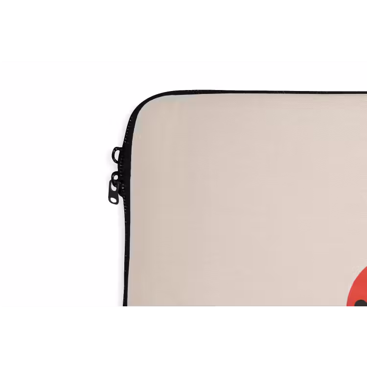 Laptop Sleeve - Insect - Leaf - Nature - Playful - Illustration — 5