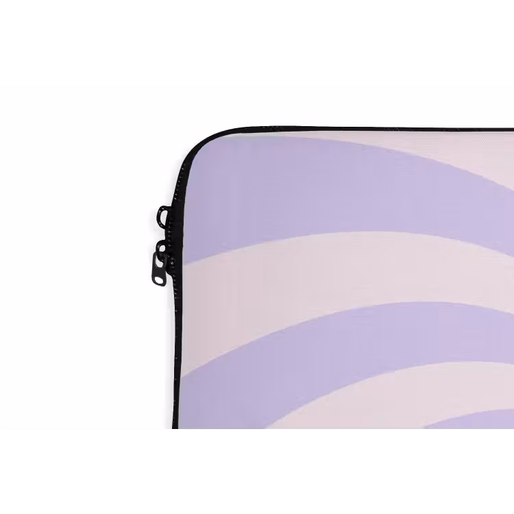 Laptop Sleeve - Pattern - Spiral - Abstract - Modern - Purple-Pink — 5