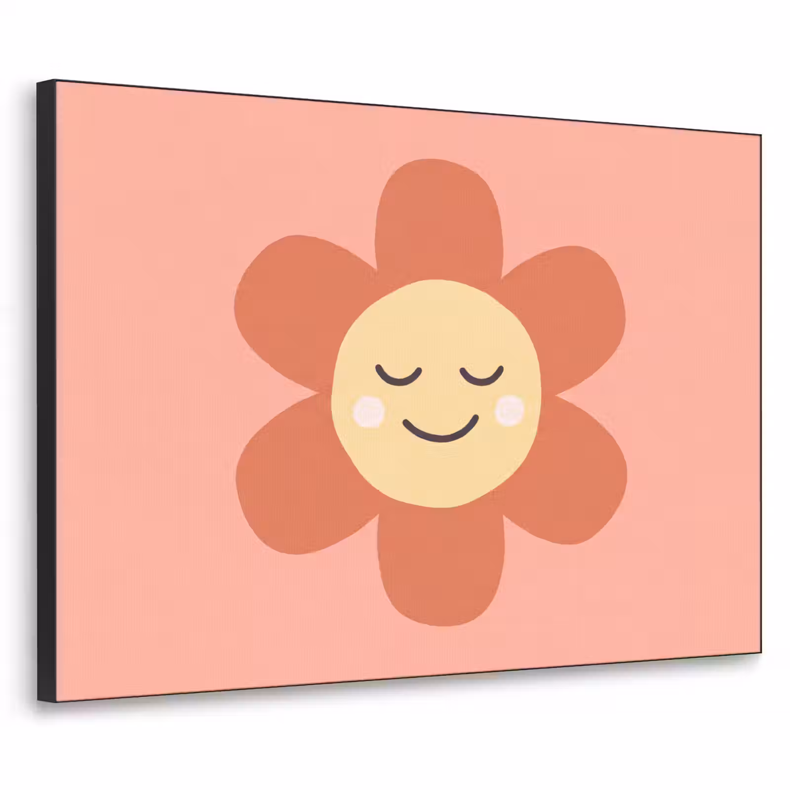 Art Frame - Flowers - Cartoon - Child - Pink — 1