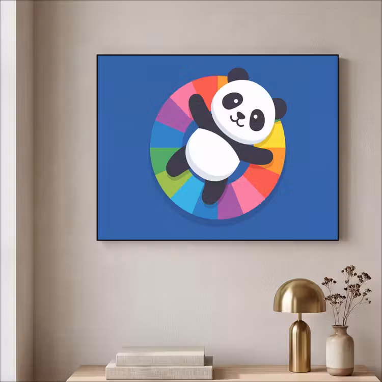 Art Frame - Animals - Cartoon - Colorful - Modern - Playful — 3