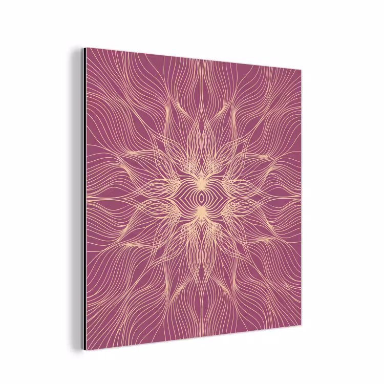 aluminium wall art - Lines - Pattern - Abstract — 1