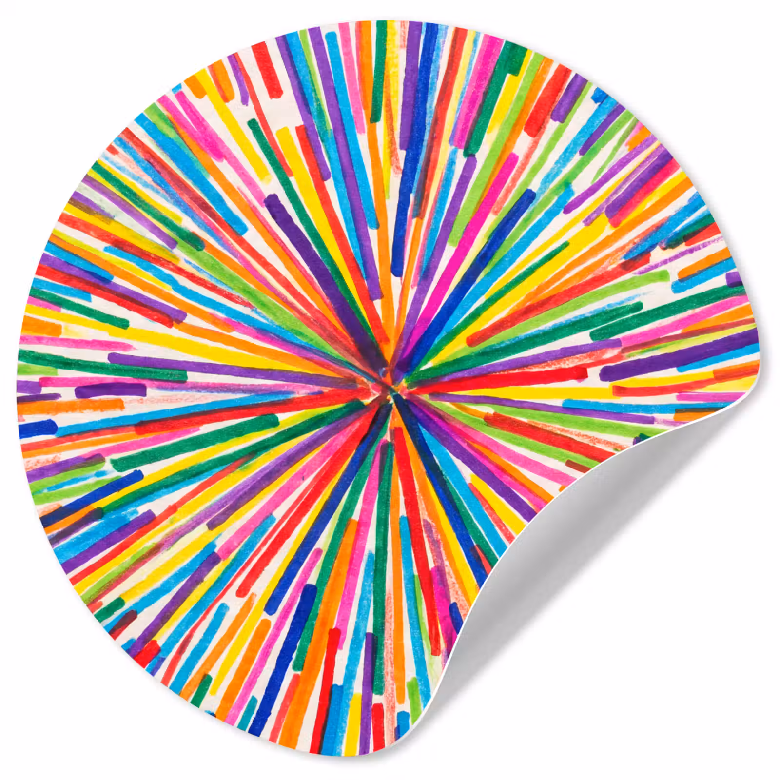 Wallpaper Circle - Lines - Colorful - Abstract — 1
