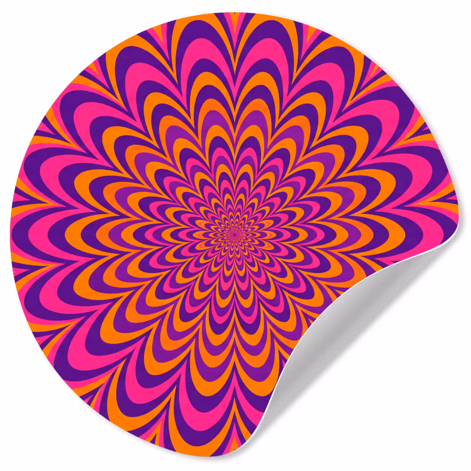 Wallpaper Circle - Pattern - Optical - Colorful — 1