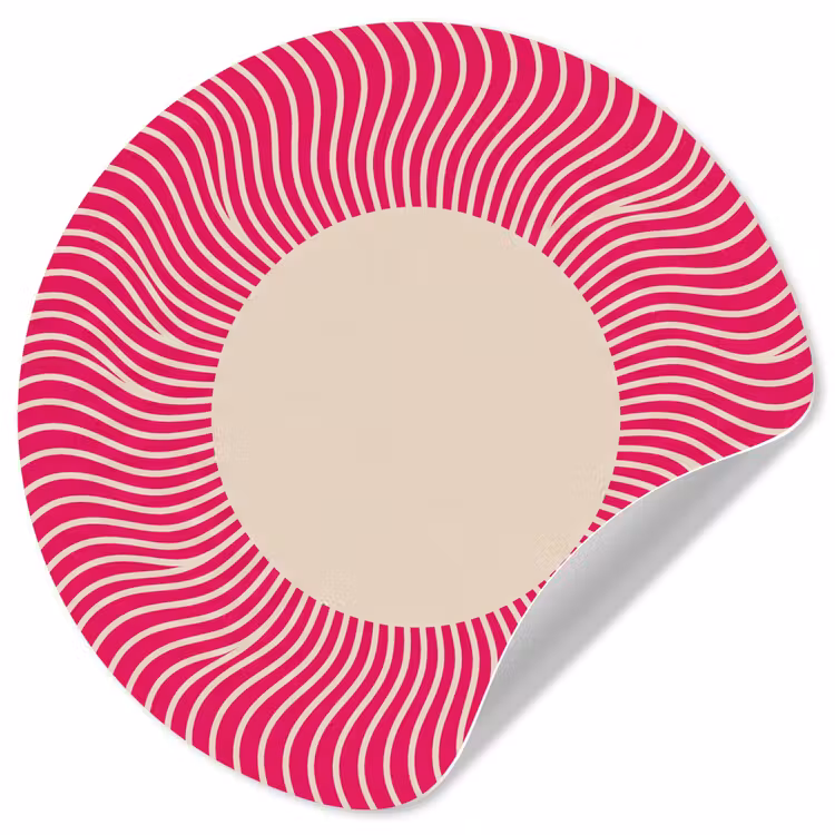 Wallpaper Circle - Abstract - Pattern - Pink — 1