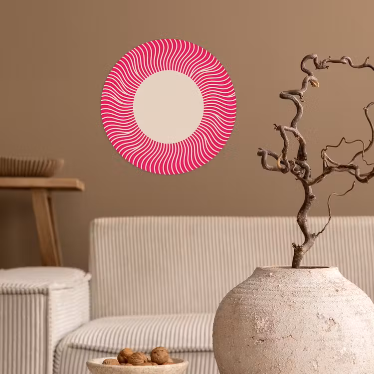 Wallpaper Circle - Abstract - Pattern - Pink — 2