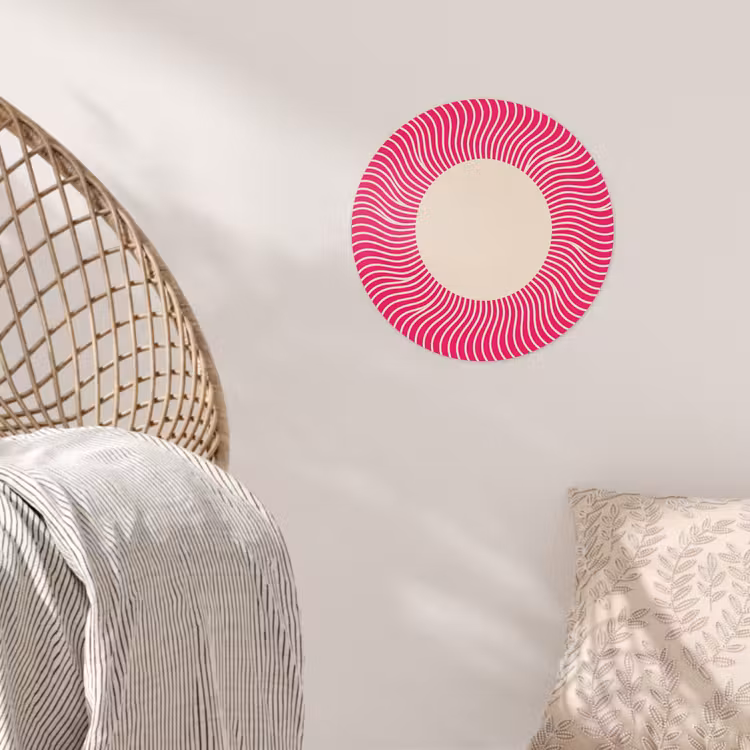Wallpaper Circle - Abstract - Pattern - Pink — 5
