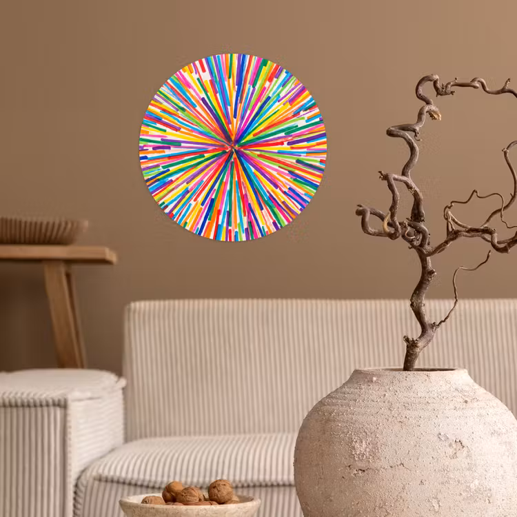 Wallpaper Circle - Lines - Colorful - Abstract — 2